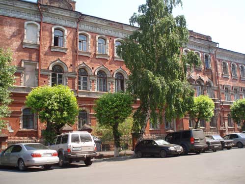 old building in Krasnoyarsk