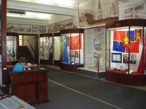 Фойе краеведческого музея в Красноярске