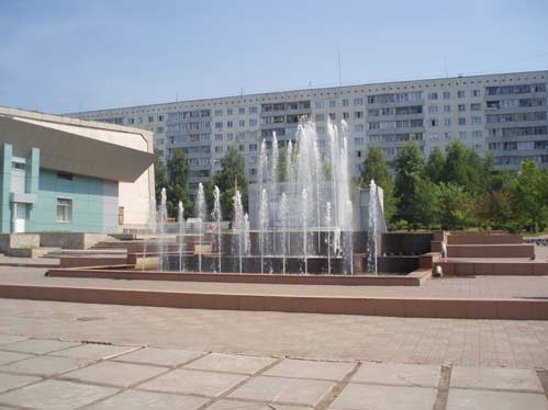 фонтан в Сосновоборске
