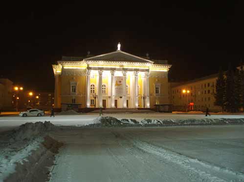 The theatre in Zheleznogorsk